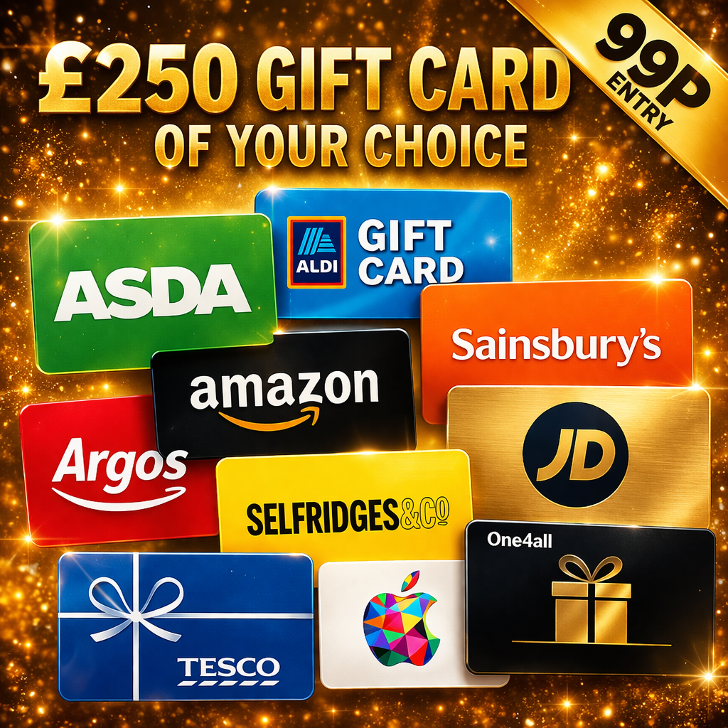 £250 Gift Card Of Choice