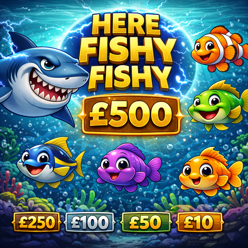 HERE FISH FISHY