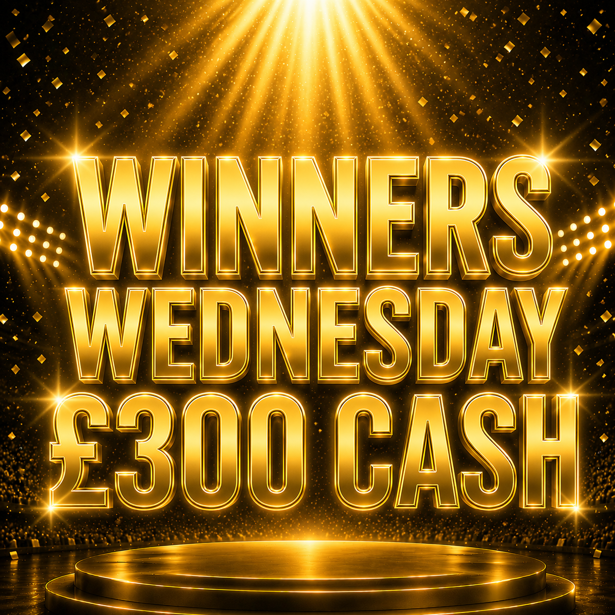 Winners Wednesday CASH