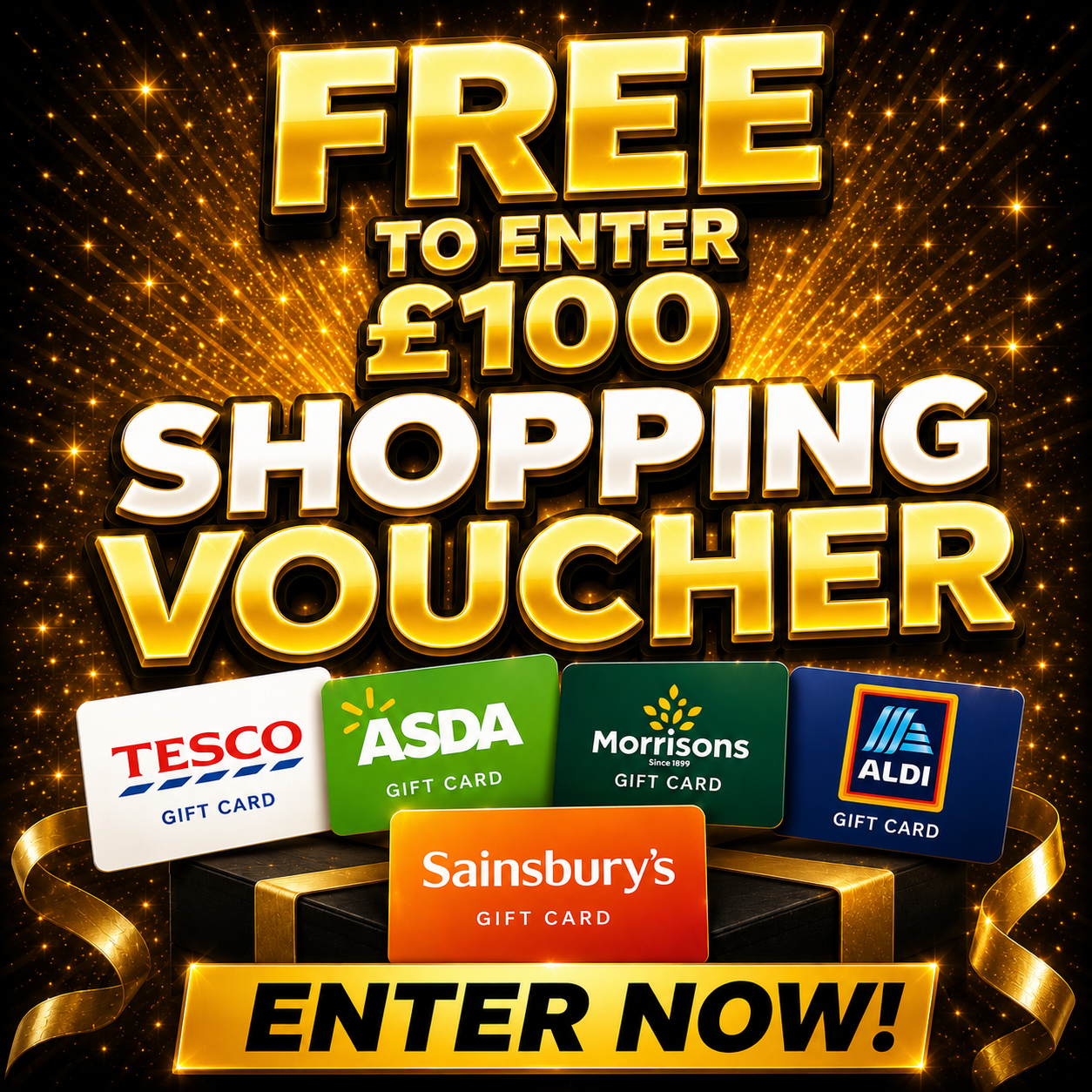 Free £100 shopping voucher