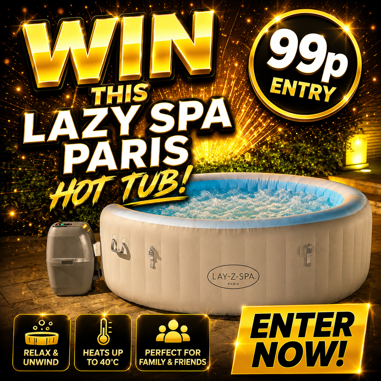 Lazy Spa Paris hot tub