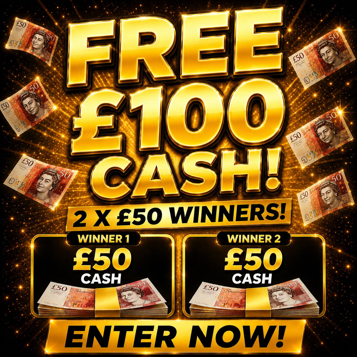 Free £100 cash