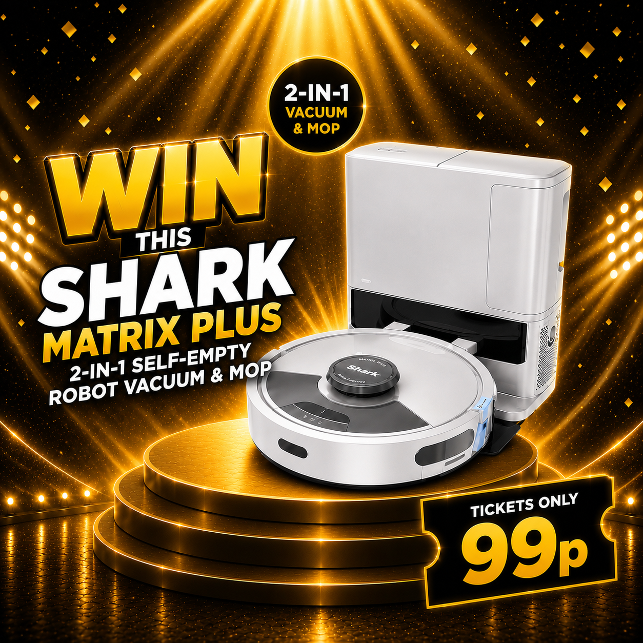 Shark matrix 2 in 1