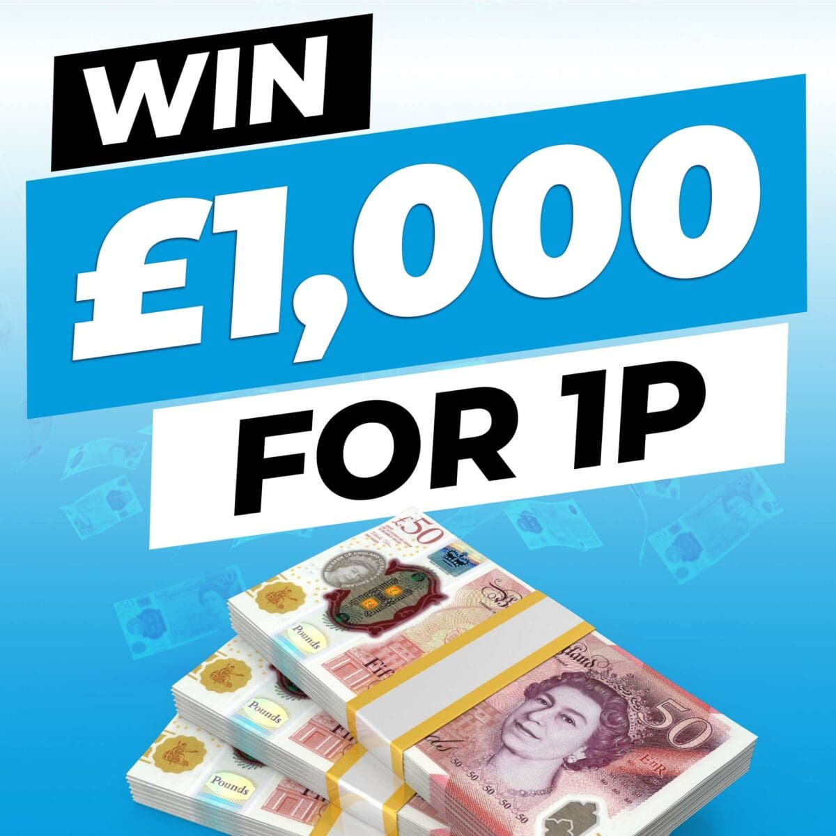 £1000 for 1p